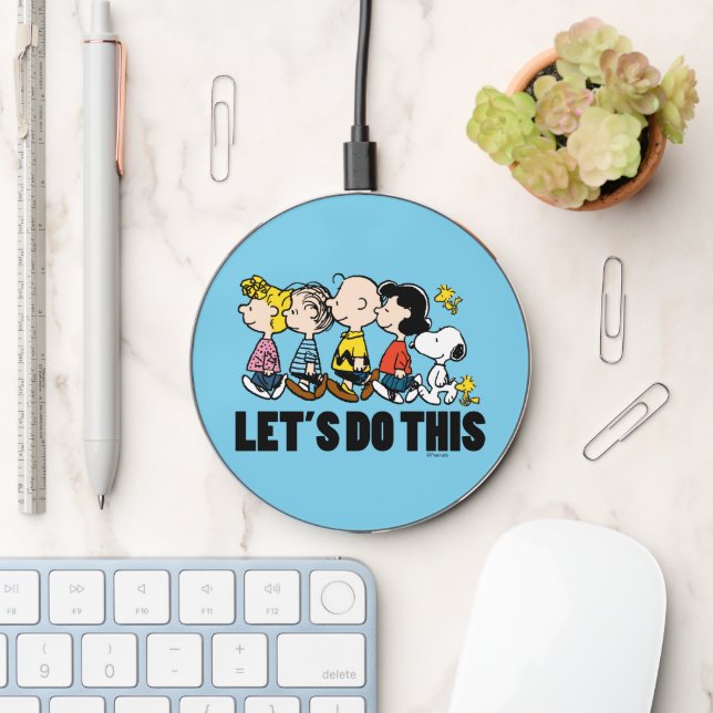 Peanuts | The Gang Wireless Charger (Desk)