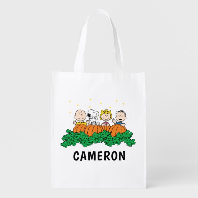 Peanuts | The Great Pumpkin Patch Candy Bag (Front)