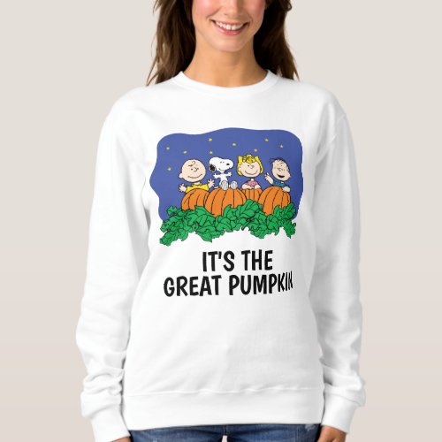 Peanuts  The Great Pumpkin Patch Sweatshirt