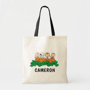 Peanuts   The Great Pumpkin Patch Tote Bag