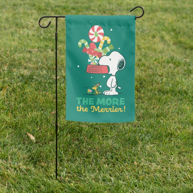 Peanuts | The More The Merrier Garden Flag (In SItu)