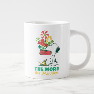 Peanuts The More The Merrier Giant Coffee Mug