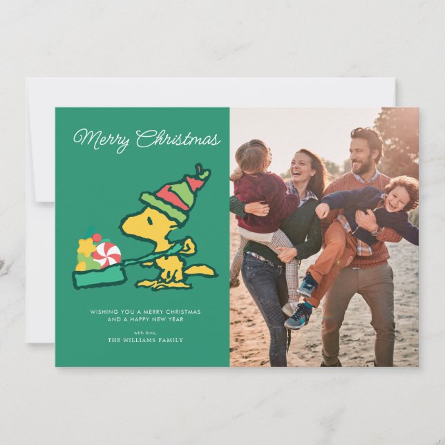 Peanuts | The More The Merrier Holiday Card (Front)