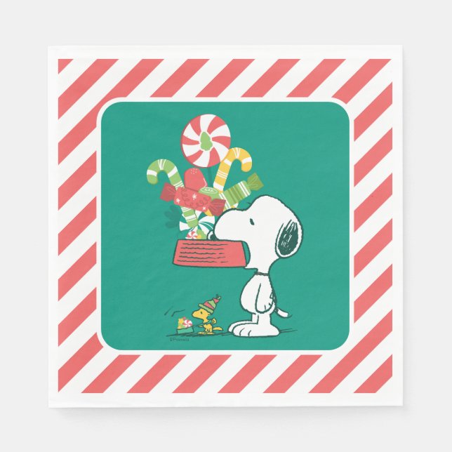 Peanuts | The More The Merrier Napkins (Front)