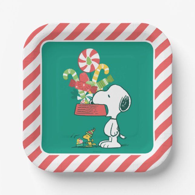 Peanuts | The More The Merrier Paper Plates (Front)