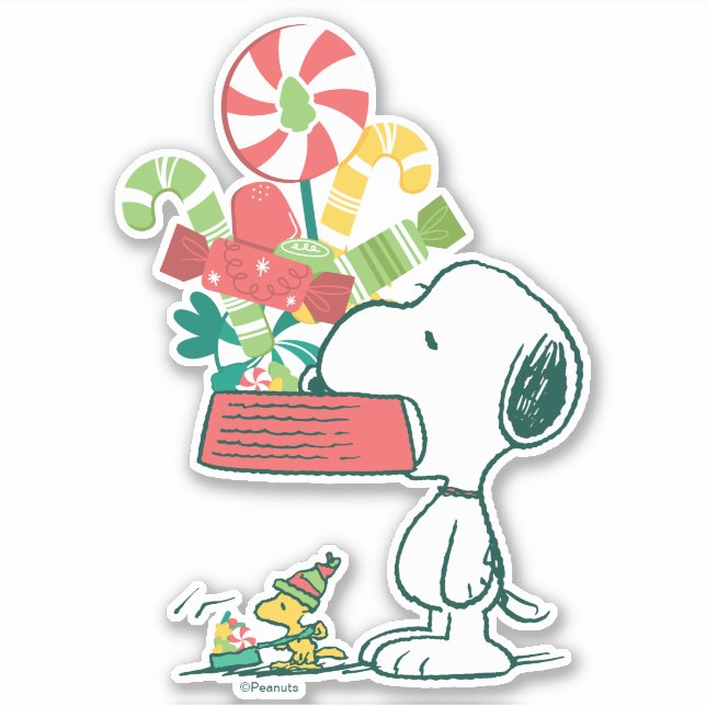 Peanuts | The More The Merrier Sticker (Front)