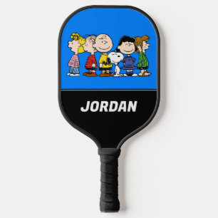 Peanuts The Peanuts Gang Add Your Name Pickleball Paddle