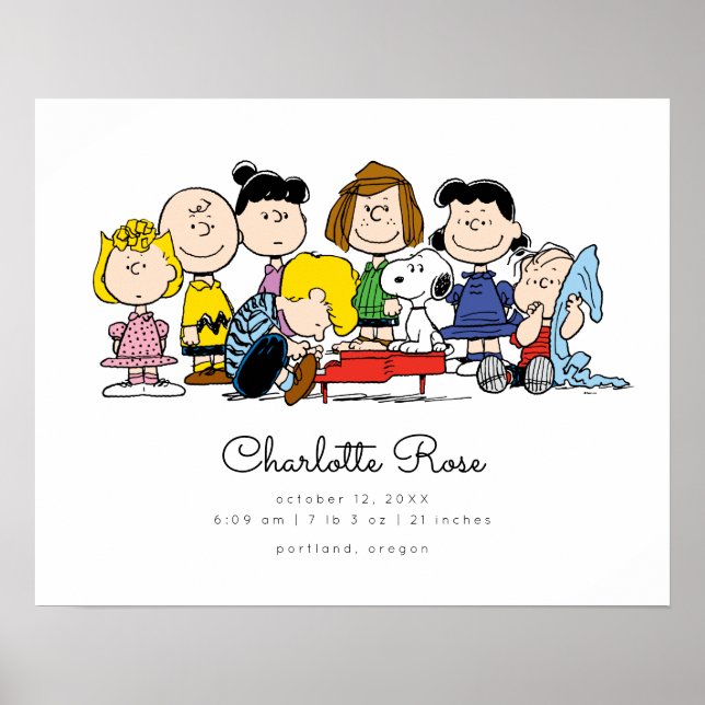 Peanuts | The Peanuts Gang Poster (Front)