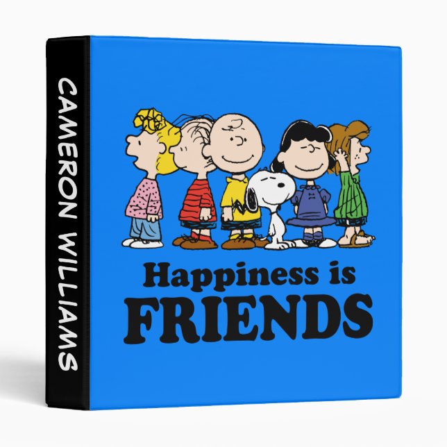 Peanuts | The Peanuts Gang Together 3 Ring Binder (Front/Spine)