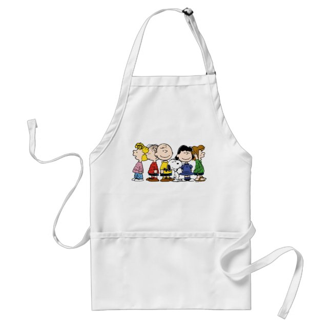 Peanuts | The Peanuts Gang Together Adult Apron (Front)