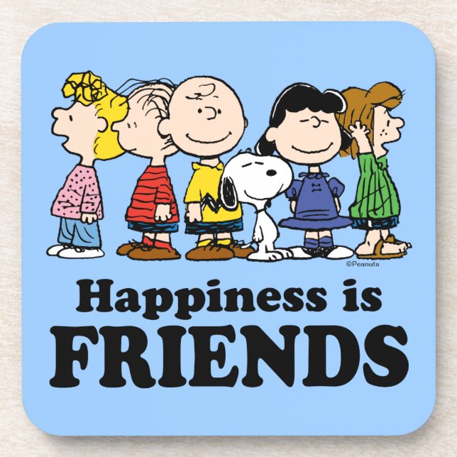Peanuts | The Peanuts Gang Together Beverage Coaster (Front)