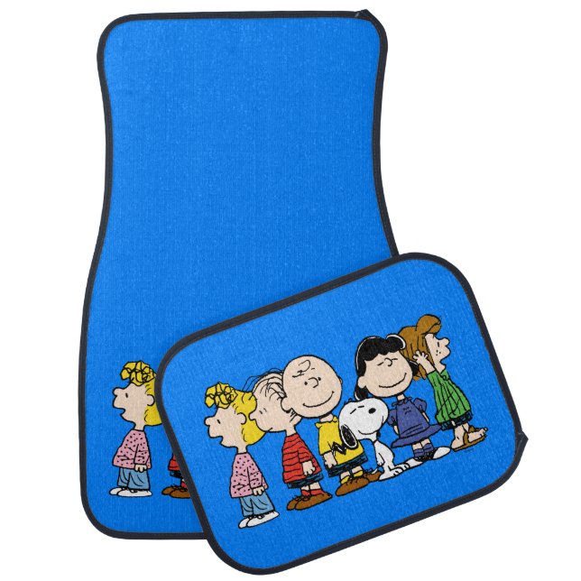 Peanuts | The Peanuts Gang Together Car Floor Mat (Set)