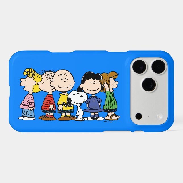 Peanuts | The Peanuts Gang Together Case-Mate iPhone Case (Back (Horizontal))