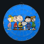 Peanuts | The Peanuts Gang Together Dart Board<br><div class="desc">This design features Charles M. Schulz's popular comic strip gang from the loveable Peanuts series.</div>