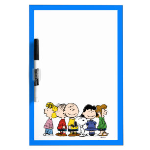 Peanuts   The Peanuts Gang Together Dry Erase Board