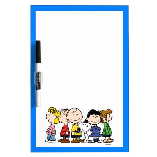 Peanuts  The Peanuts Gang Together Dry Erase Board