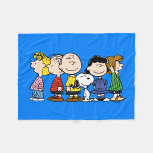 Peanuts The Peanuts Gang Together Fleece Blanket