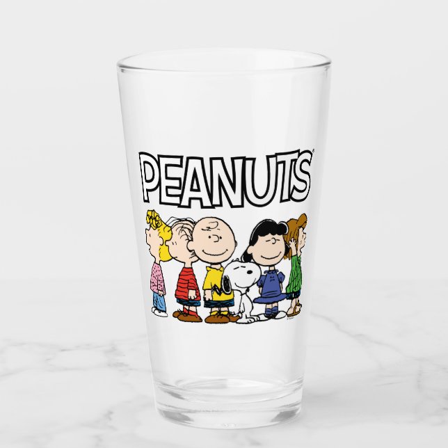 Peanuts | The Peanuts Gang Together Glass (Front)