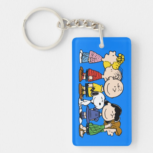 Peanuts | The Peanuts Gang Together Keychain (Front)
