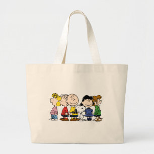 Peanuts The Peanuts Gang Together Large Tote Bag