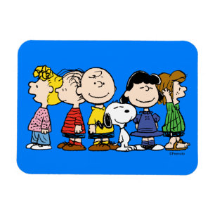 Peanuts The Peanuts Gang Together Magnet