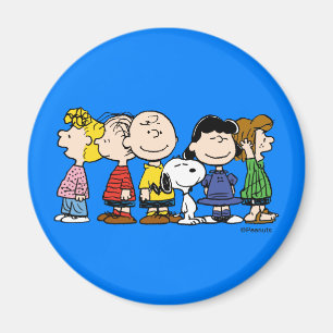 Peanuts The Peanuts Gang Together Magnet
