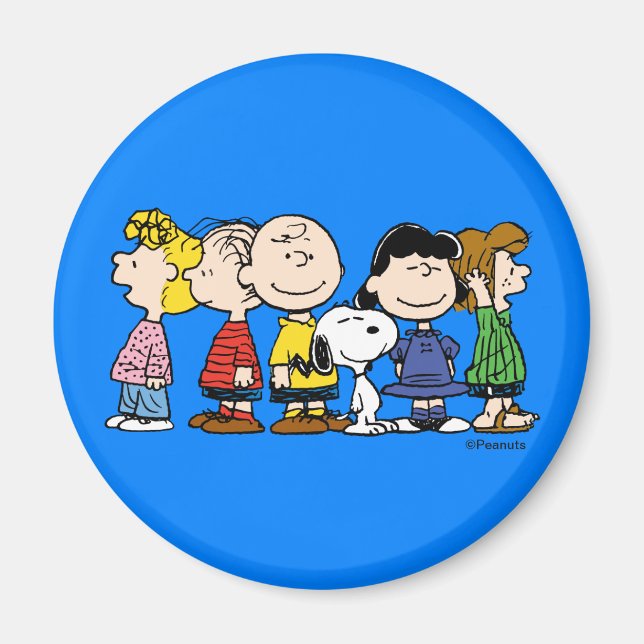 Peanuts | The Peanuts Gang Together Magnet (Front)