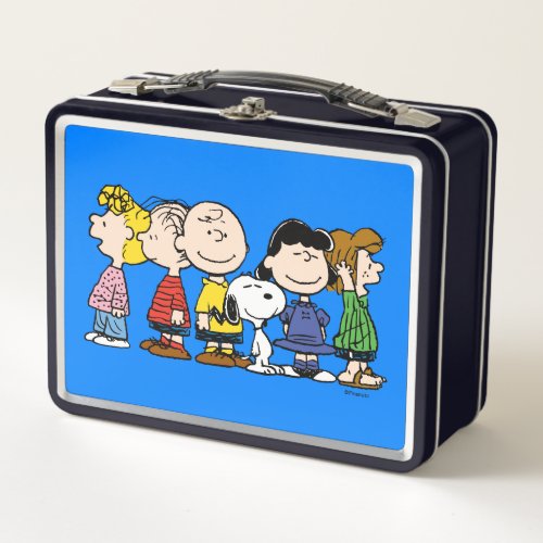 Peanuts  The Peanuts Gang Together Metal Lunch Box