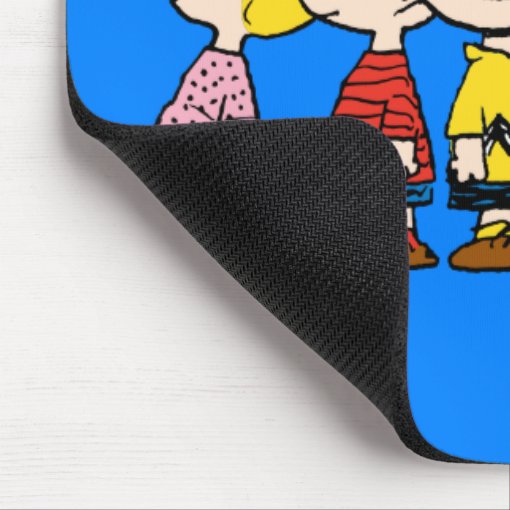 Peanuts The Peanuts Gang Together Mouse Pad Zazzle