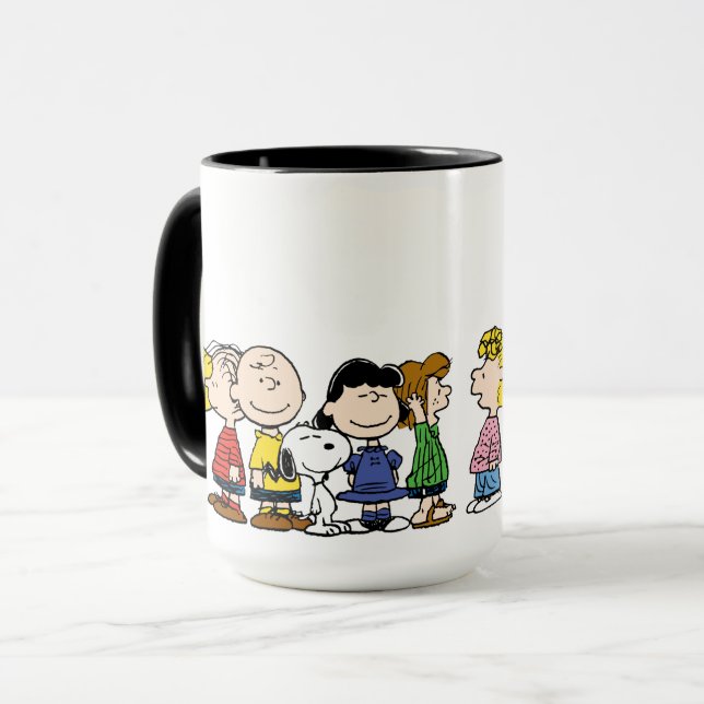 Peanuts | The Peanuts Gang Together Mug (Front Left)