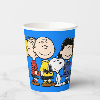 Peanuts | The Peanuts Gang Together Paper Cups
