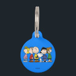 Peanuts | The Peanuts Gang Together Pet ID Tag<br><div class="desc">This design features Charles M. Schulz's popular comic strip gang from the loveable Peanuts series.</div>