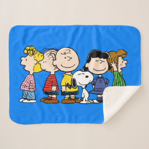 Peanuts The Peanuts Gang Together Sherpa Blanket