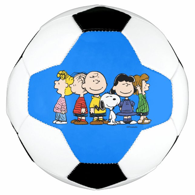 Peanuts | The Peanuts Gang Together Soccer Ball (Front)