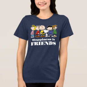 Peanuts   The Peanuts Gang Together Tri-Blend Shirt