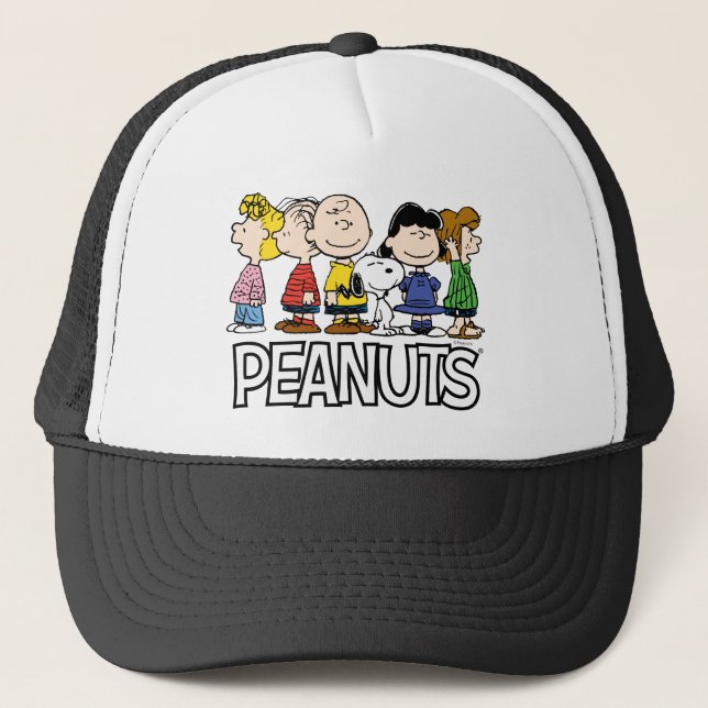 Peanuts | The Peanuts Gang Together Trucker Hat (Front)