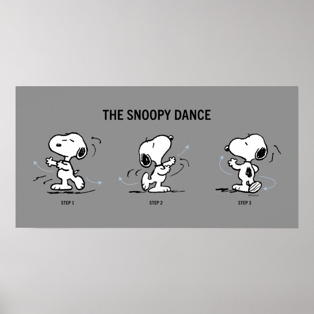 Peanuts | The Snoopy Dance Poster (Front)