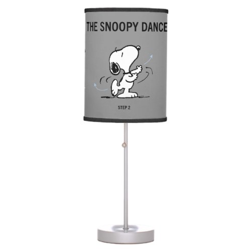 Peanuts  The Snoopy Dance Table Lamp