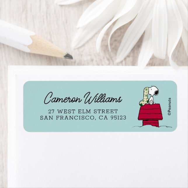 Peanuts | 'Tis the Season! Label (Insitu)