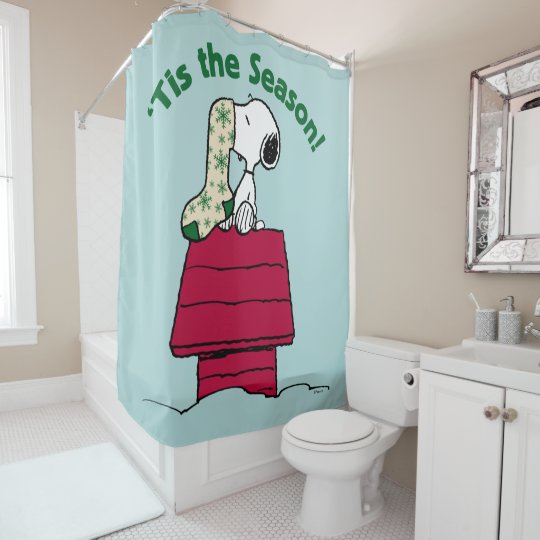 Peanuts 'Tis the Season! Shower Curtain