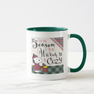 Peanuts Tis the Season To Be Cozy Mug
