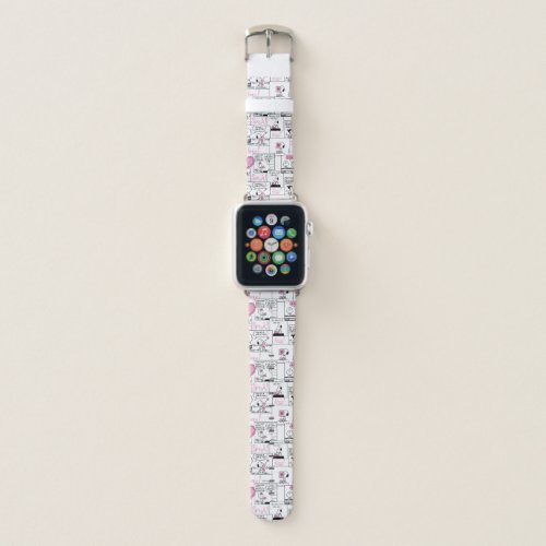 Peanuts  Valentine Heart Love Pattern Apple Watch Band