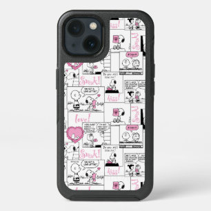 Peanuts   Valentine Heart Love Pattern iPhone 13 Case