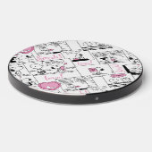 Peanuts | Valentine Heart Love Pattern Wireless Charger (Front 2)