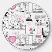 Peanuts | Valentine Heart Love Pattern Wireless Charger (Front)
