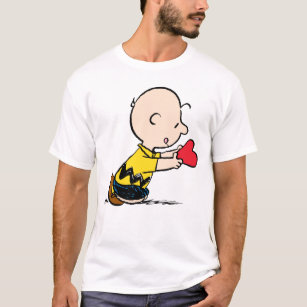 Peanuts Womens 2 PC White Charlie Brown Snoopy Shirt T-Shirt