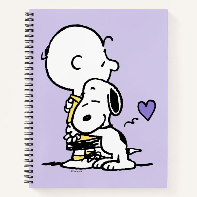 Peanuts | Valentine's Day | Charlie Brown & Snoopy Notebook (Front)