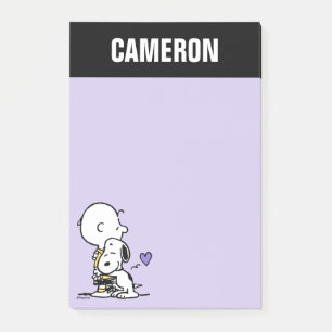 Peanuts Valentine's Day Charlie Brown & Snoopy Post-it Notes