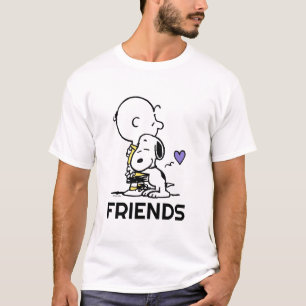 Peanuts Valentine's Day Charlie Brown & Snoopy T-Shirt