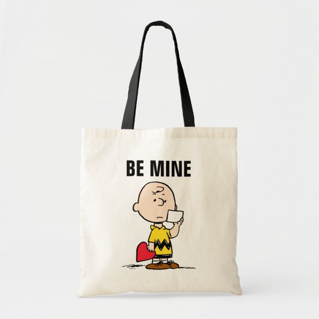 Peanuts | Valentine's Day Charlie Brown Valentine Tote Bag (Front)
